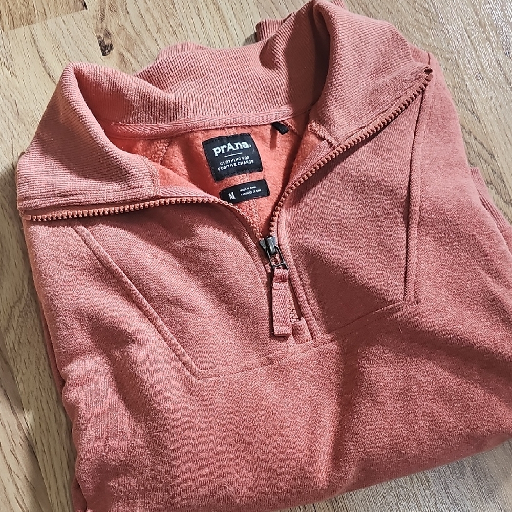 Prana Women's Coral Zip-Up Sweatshirt
